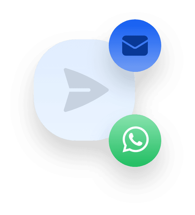 Instant WhatsApp delivery in Baselayer.med